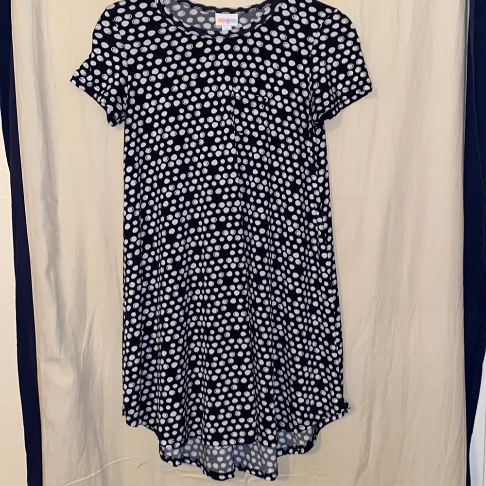 Girls LulaRoe dress sz 12 like new